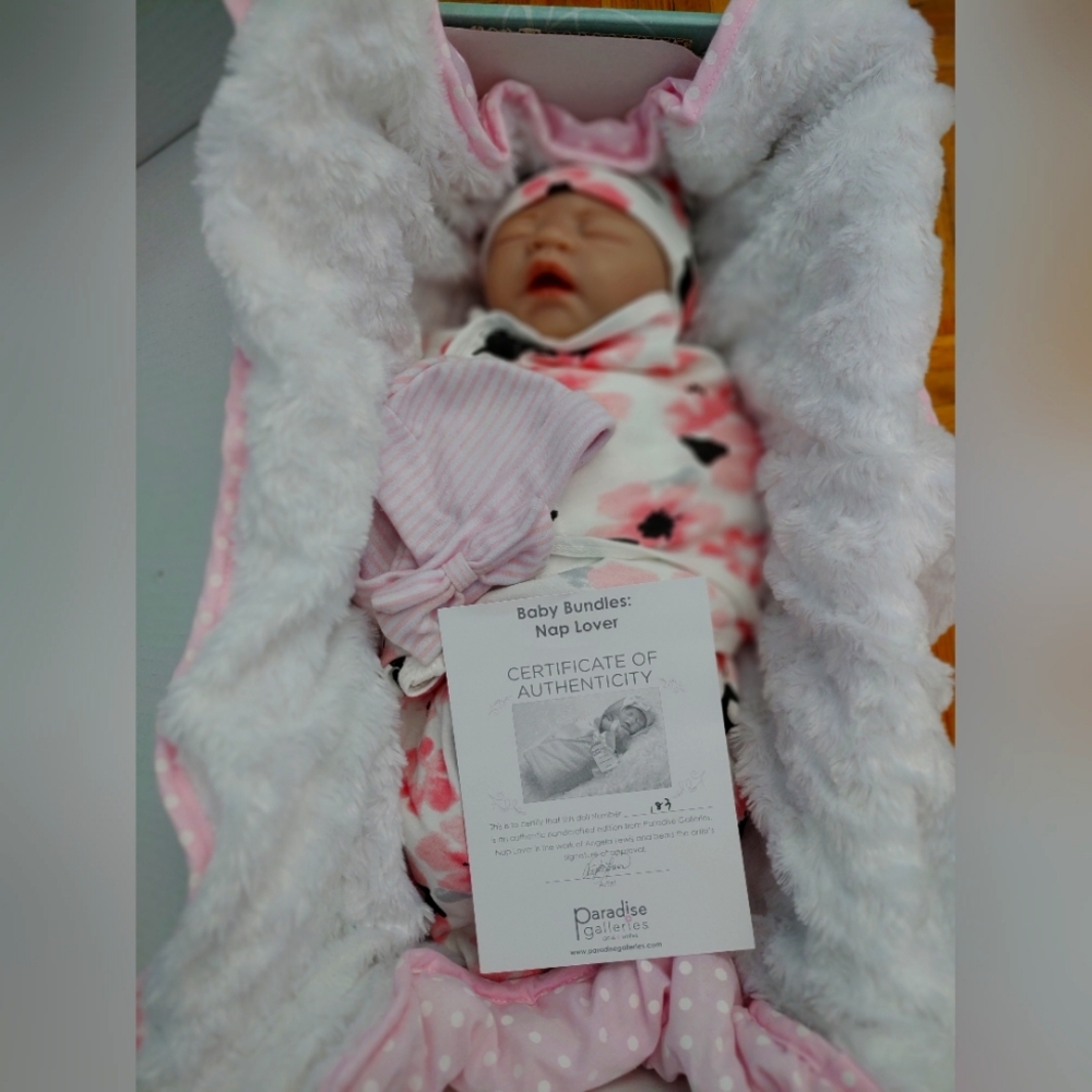 Paradise Galleries Bundle of Joy doll